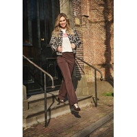 Zoso Print Travel Jacket Black Espresso