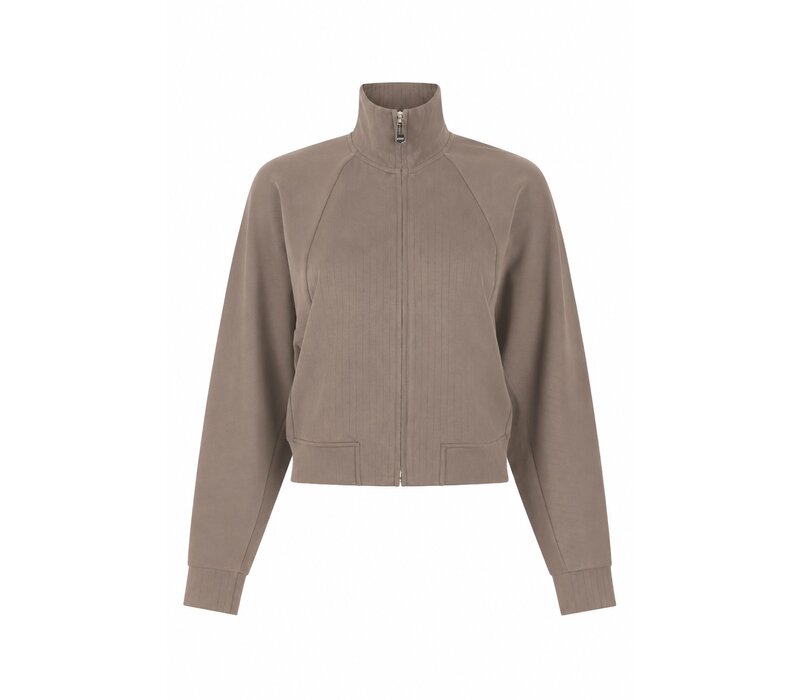 Zoso Atleisure Jacket Taupe