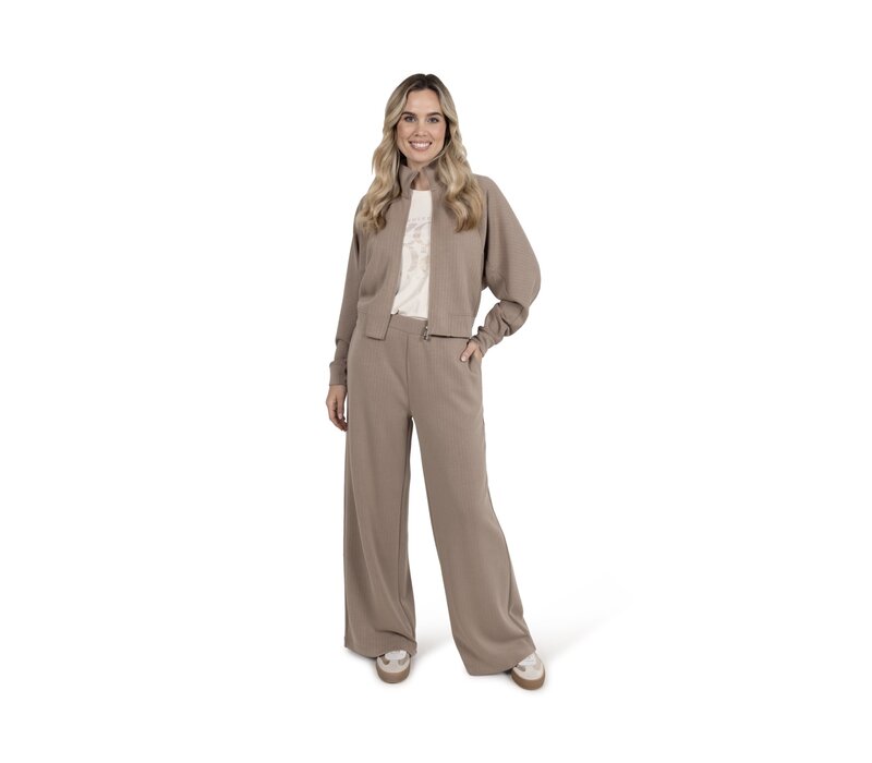 Zoso Atleisure Jacket Taupe