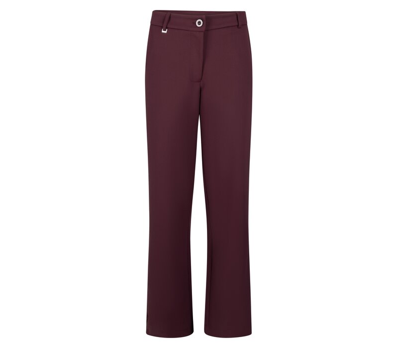 Zoso Bonded Tech Travel Pant Bordeaux
