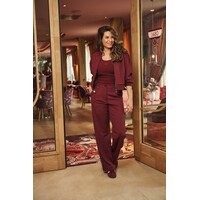 Zoso Bonded Tech Travel Pant Bordeaux