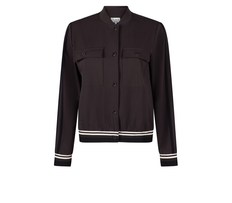 Zoso Sporty Travel Jacket Espresso