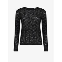 Geisha Top Lace Black