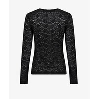 Geisha Top Lace Black