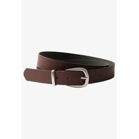Street One Basic Leather Belt Rustic Rouge
