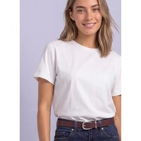 Street One Basic Leather Belt Rustic Rouge