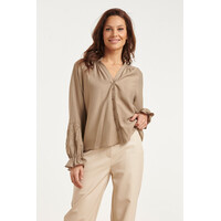 Smashed Lemon Blouse Taupe