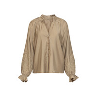 Smashed Lemon Blouse Taupe