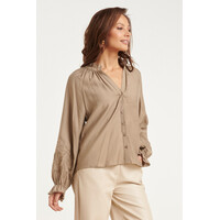 Smashed Lemon Blouse Taupe
