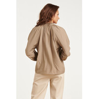 Smashed Lemon Blouse Taupe