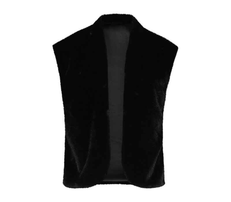 Smashed Lemon Gilet Black