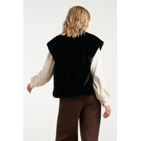 Smashed Lemon Gilet Black