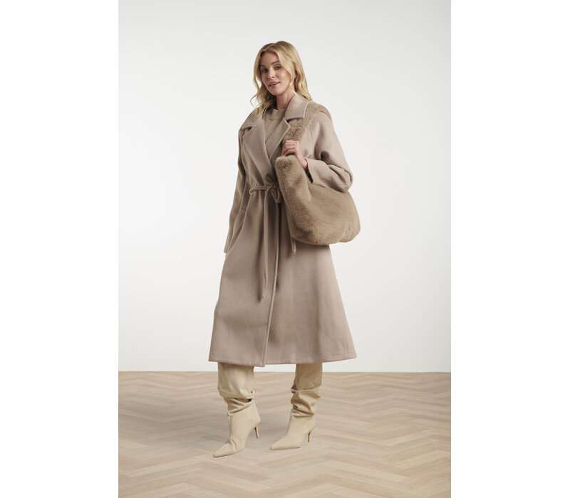 Smashed Lemon Bag Taupe