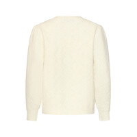 Smashed Lemon Knit Top Off White