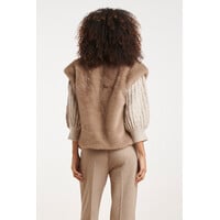 Smashed Lemon Gilet Taupe