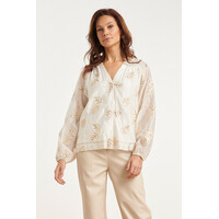 Smashed Lemon Blouse Off White