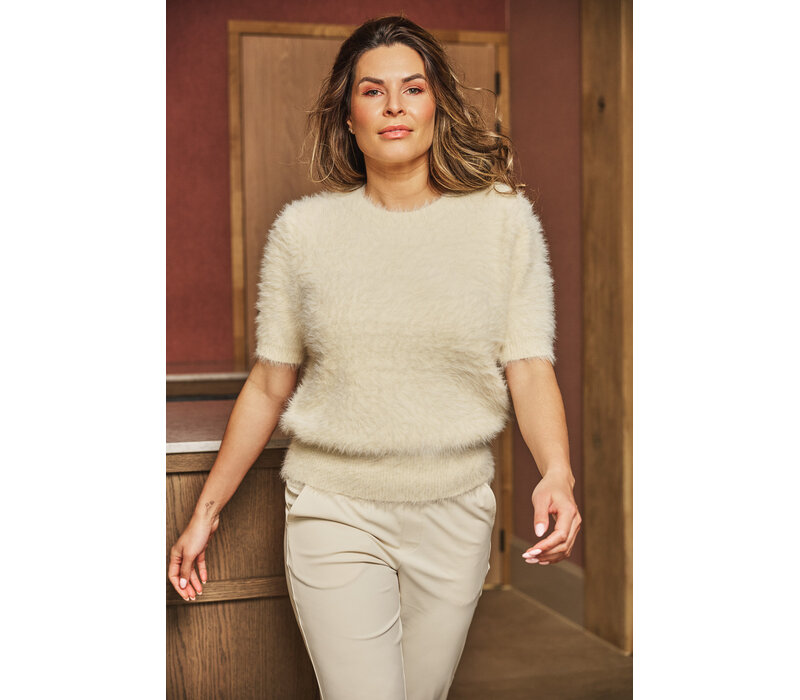 Zoso Knitted Sweater Ivory