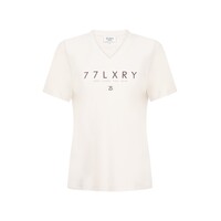 Zoso Travel T-Shirt Ivory Espresso