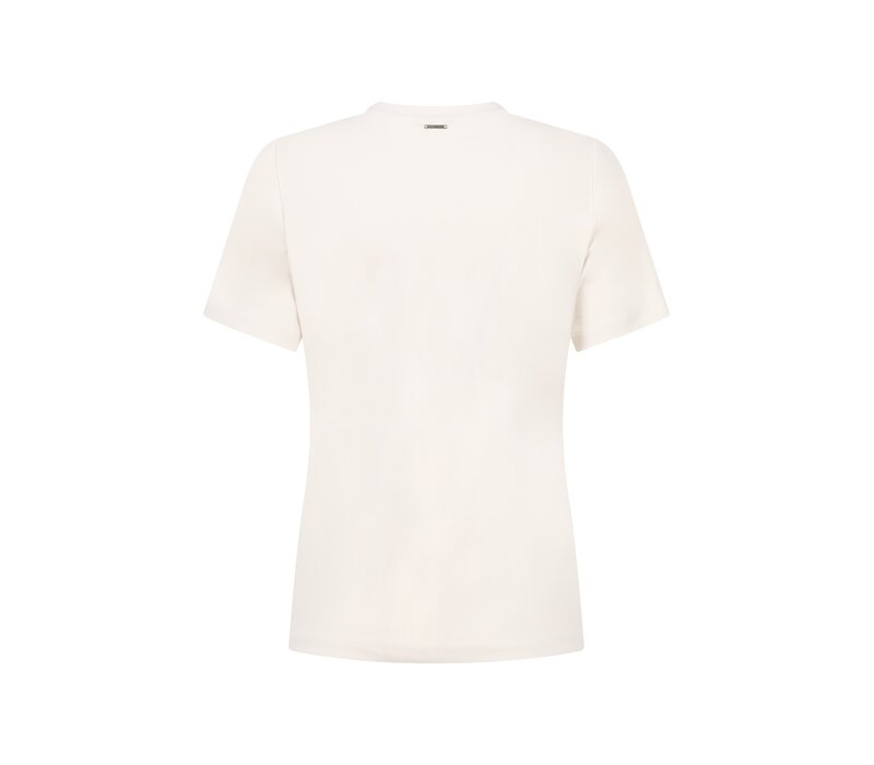 Zoso Travel T-Shirt Ivory Espresso