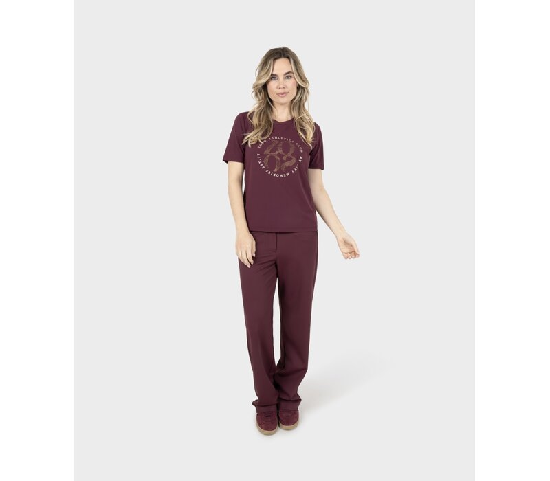 Zoso Travel T-Shirt Bordeaux
