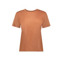Geisha T-Shirt Round Neck Foil Camel