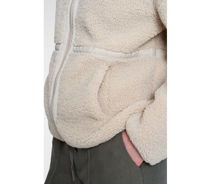 Geisha Jacket Teddy Off White