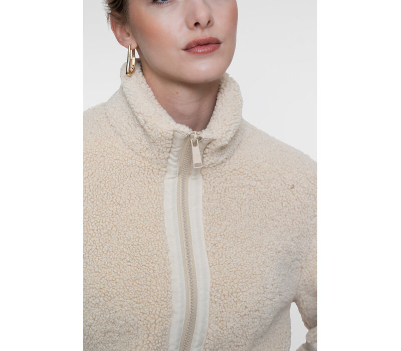 Geisha Jacket Teddy Off White