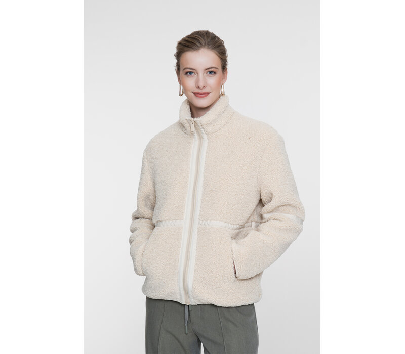 Geisha Jacket Teddy Off White