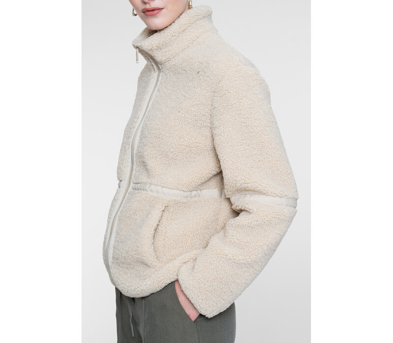 Geisha Jacket Teddy Off White