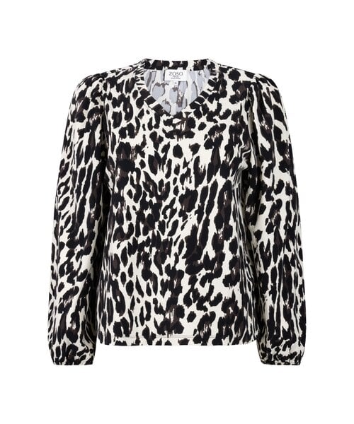 Zoso Zoso Print Travel Blouse