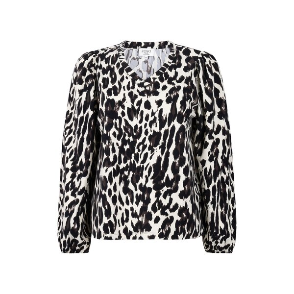 Zoso Print Travel Blouse 
