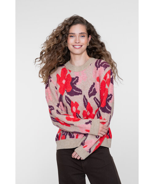 Geisha Geisha Pullover Flowers