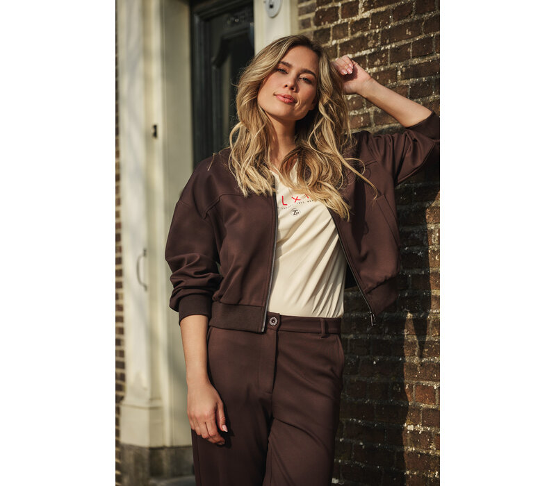 Zoso Bonded Tech Travel Jacket Espresso