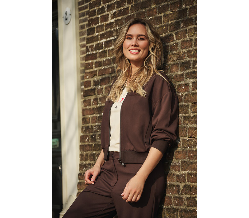 Zoso Bonded Tech Travel Jacket Espresso