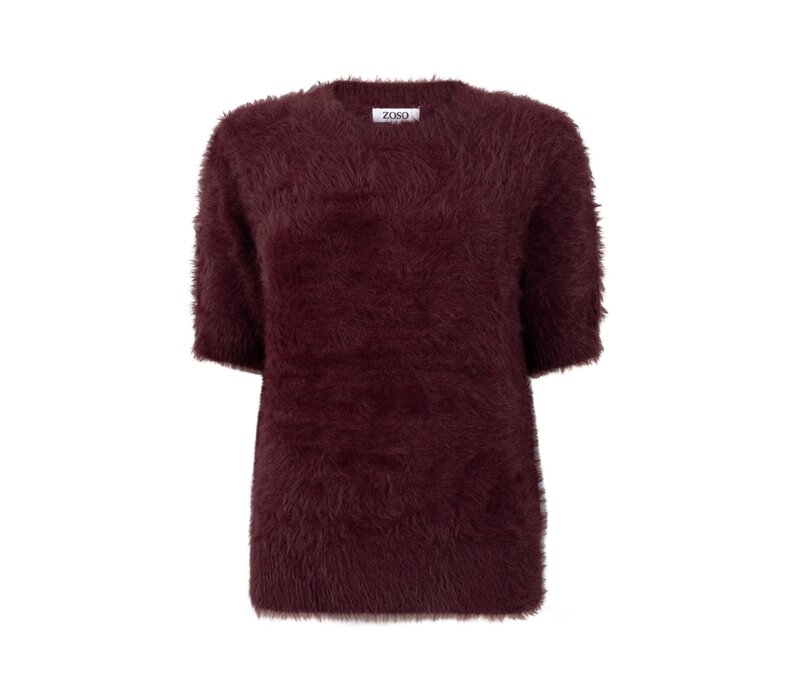 Zoso Knitted Sweater Bordeaux