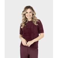 Zoso Knitted Sweater Bordeaux