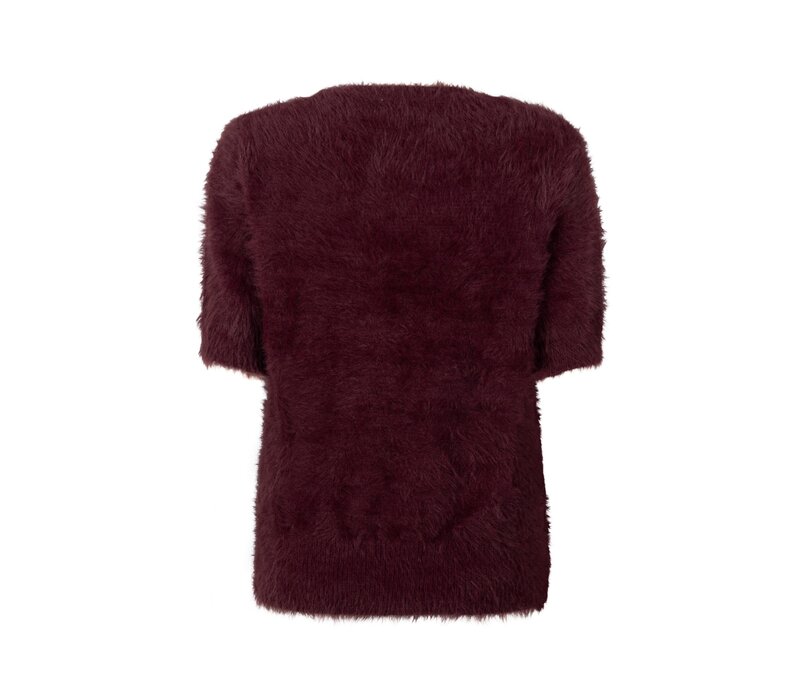 Zoso Knitted Sweater Bordeaux