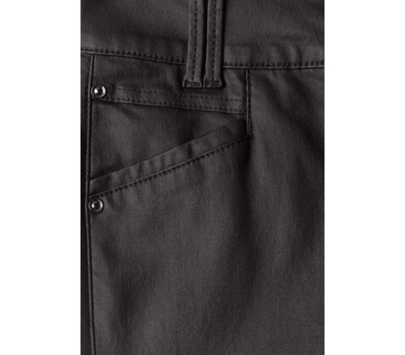 Street One York Coating Mid Waist Black Coffee