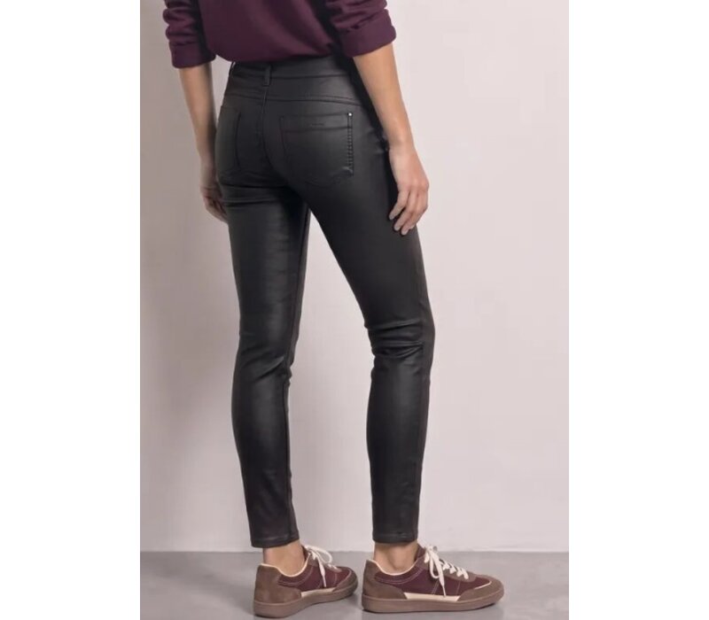 Street One York Coating Mid Waist Black Coffee