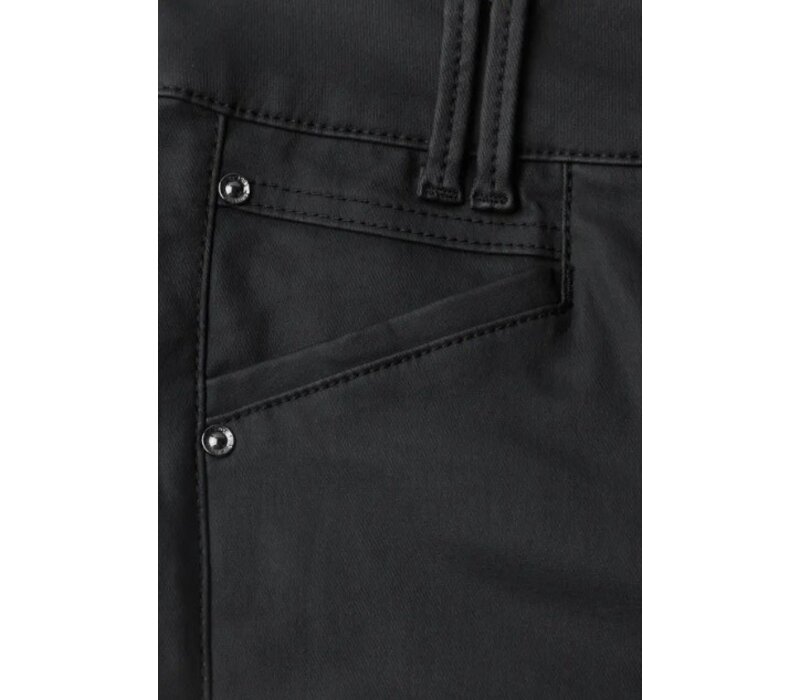 Street One York Coating Mid Waist Black