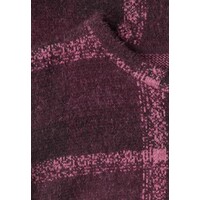 Street One Soft Multi Color Checkstyle Rustic Rouge