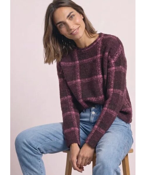 StreetOne Street One Soft Multi Color Checkstyle