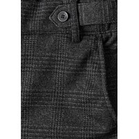 Street One Emee Check High Waist L30 Black