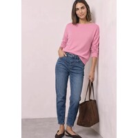 Street One Soft Shirt with Bottom Cuff Warm Blush Melange