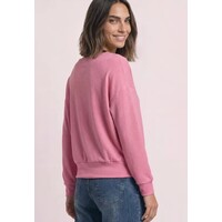 Street One Soft Shirt with Bottom Cuff Warm Blush Melange