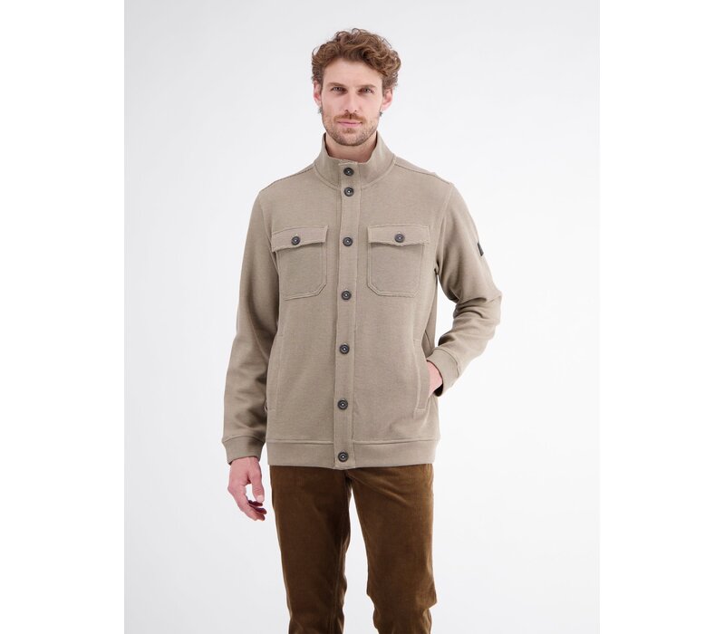 Lerros Comfortabel Overshirt Gravel Beige