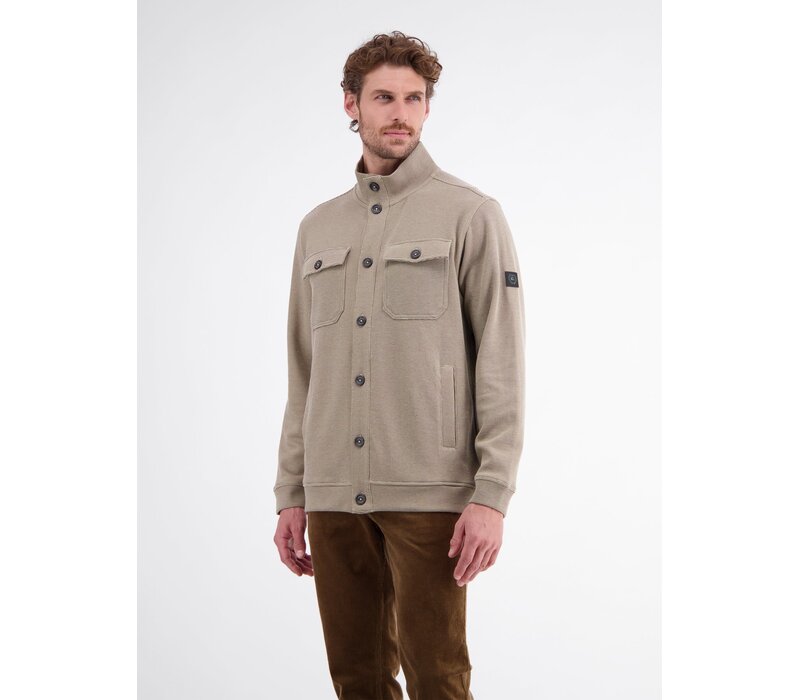 Lerros Comfortabel Overshirt Gravel Beige