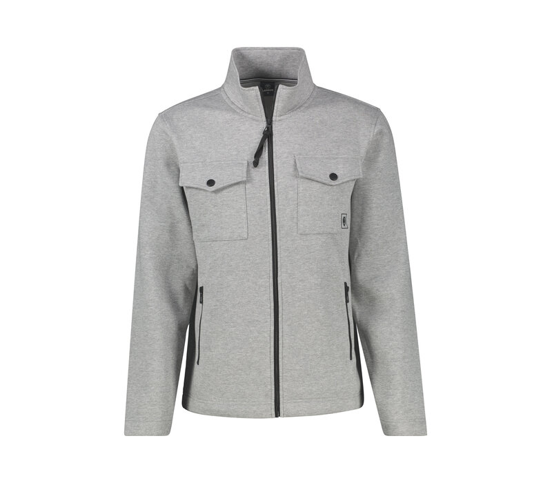 Lerros Sweater Vest Platinum Grey Melange