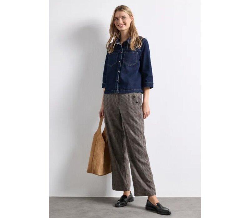 Street One Amalia French Pocket Buttons Sanded Amber