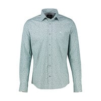 Lerros Overhemd Lange Mouw Misty Blue